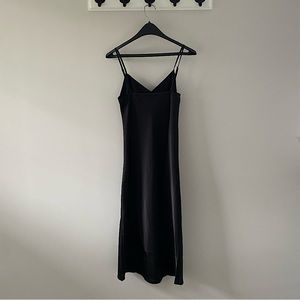 Knix Birds Papaya Black Slip Dress size S